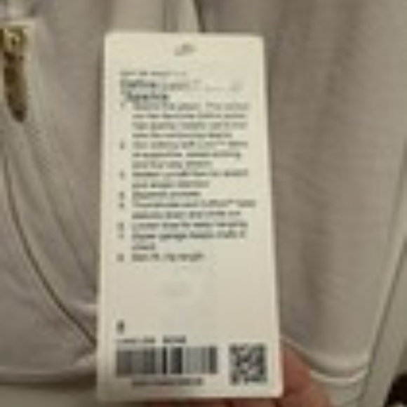 NWT Lululemon Define Jacket Luon Sparkle Bone Size 8 NEW With Tags - Picture 15 of 15